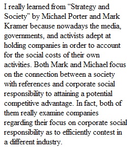 Chapter 1 - Social Responsibility Framework
